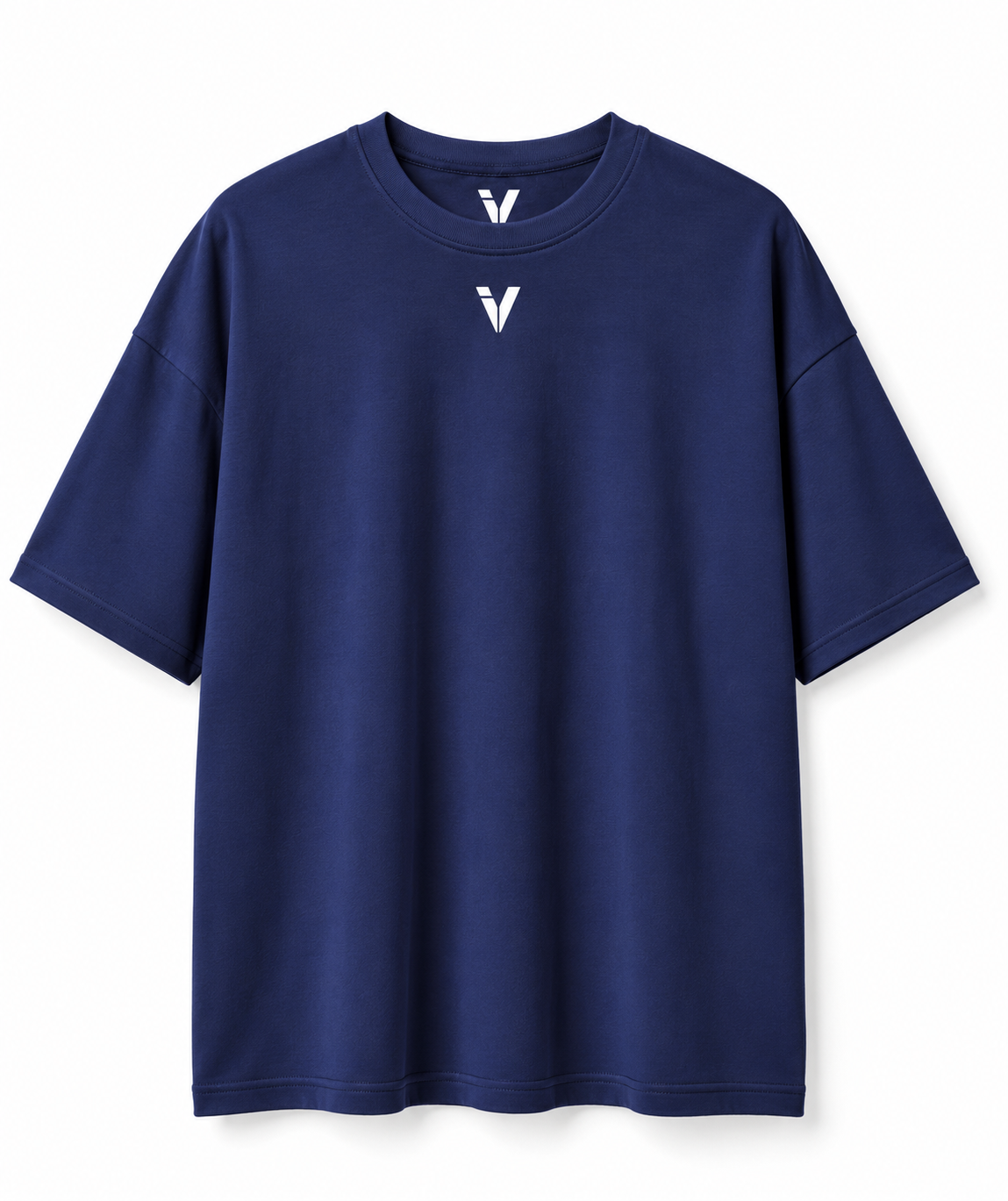 Navy Inner Voice Heavy Tee, front product view