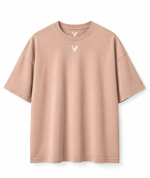 Sandy Rose Inner Voice Heavy Tee, front product view